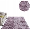 Strado Ombre Shaggy kilimėlis 200x250 OmbrePurple (rožinė), universalus