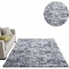 Strado Carpet Ombre Shaggy Strado 200x260 OmbreSilver (šviesiai pilka) universalus