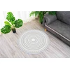 Strado Apvalus kilimas NOVO modernus orientalistinis raštas svetainei Zenith 90x90 cm