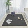 Strado Triušių kilimas Strado 140x190 DeepGrey (Pilkas) universal