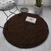 Strado Šaggy apvalus kilimas Strado 120x120 Tamsioji Kava (Tamsiai ruda)