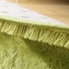 Strado Shaggy apvalus kilimėlis 120x120 GreenGrass (Žalia), universalus