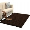 Strado Shaggy kilimėlis 60x120 DarkCoffee (tamsiai ruda)