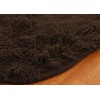 Strado Shaggy kilimėlis 60x120 DarkCoffee (tamsiai ruda)