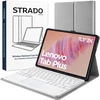 Strado-Tech dėklas su klaviatūra Lenovo Tab Plus 11.5'' TB351FU 2024 pilkas apsauginis