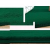 Strado Triušio svetainės kilimas 200x250 BottleGreen (Žalias), universalus