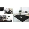 Strado Triušių kilimas Strado 60x120 Juodas (Juodas) universalus