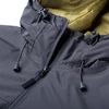 Striukė vyriška Berg Outdoor Męska kurtka ocieplana Martes essentials MAKIO ebony/anthracite/žalias olives dydis XL