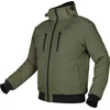 Neo Tools Striukė OUTDOOR pašiltinta striukė su gobtuvu, žalia, XXXL dydis