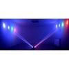 LIGHT4ME Spider MKII Turbo - 8x3W RGBW LED efektas