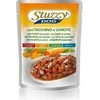 Agras Pet Foods Drėgnas Šunų Maistas - STUZZY Gabaliukai Su Kalakutiena Ir Morkomis 100g Be Gluteno