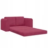 Sofa lova Vyno raudona 148 x 71 x 83 cm Aksomas