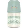 Suavinex 307826-STIKLINIS BUTELIS 120 ML / FIZIOLOGINIS SX PRO LĖTOS TEKĖJIMO ŽIEDUTĖLIS / MĖTŲ SKONIS / BONHOMIA