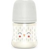 Suavinex 307833-Buteliukas 150ML/SMOCZEK FIZJOLOGICZNY SX PRO WOLNY PRZEPŁYW/SOWA BEŻOWA/BONHOMIA