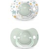 Suavinex 308275-PHYSIOLOGICAL čiulptukas SX PRO SILICONE 2 vnt./6-18M/ŽALIAS/SVAJONĖS