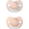 Suavinex 308276-PHYSIOLOGICAL čiulptukas SX PRO SILICONE 2 vnt./6-18M/PEACH/DREAMS