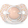 Suavinex 308276-PHYSIOLOGICAL čiulptukas SX PRO SILICONE 2 vnt./6-18M/PEACH/DREAMS