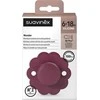 Suavinex - 308389-PHYSIOLOGICAL čiulptukas SX PRO SILICONE/6-18M/MAGENTA/WONDER