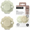 Suavinex SUAVINEX - 308405-SMOCZEK FIZJOLOGICZNY SX PRO SILIKONOWY 2SZT/0-6M/AQUA-WGRAY/WONDER