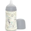 Suavinex - 308749-BUTELIS 270ML / FIZIOLOGINIS ŽIEDUTĖLIS SX PRO VIDUTINIO SRAUTO / MĖLYNA LAISVĖ / STEBUKLŲ ŠALIS