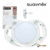 Suavinex 308930-PHYSIOLOGICAL čiulptukas SX PRO SILICONE 0-6M MĖLYNAS POETRY