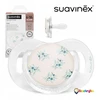 Suavinex 308933-PHYSIOLOGICAL čiulptukas SX PRO SILICONE 6-18M MĖLYNAS POETRY