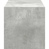 Batų lentyna, sukraunamos, pilka, 60x30x30,5cm