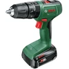 Suktuvas - gręžtuvas Bosch EasyImpact 18V-40 18 V 2 x akumulator 1.5 Ah (06039D810D)