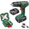 Suktuvas - gręžtuvas Bosch EasyImpact 18V-40 18 V 2 x akumulator 2 Ah (06039D8109)
