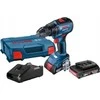 Bosch akumuliatorinis bešepetėlinis suktuvas - gręžtuvas GSB 18V-50, 2 x 2,0 Ah. 28/50 Nm