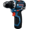 Suktuvas - gręžtuvas Bosch Powertools Suktuvas - gręžtuvas akumuliatorinė GSR 12V-32 Professional, 12Volt (mėlyna/juoda, akumulator litowo-jonowy 2,0Ah + 4,0Ah, 40-częściowy komplektas akcesoriów, L-BOXX) (06019N7005)