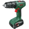 Suktuvas - gręžtuvas Bosch Smūginis gręžtuvas akumuliatorinė EasyImpact 18V-4 1*2.0AH (06039D810H)