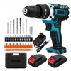 Extralink Tools | Suktuvas - gręžtuvas akumuliatorinė | mėlyna + 2 akumulatory
