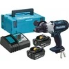 Suktuvas-gręžtuvas Makita DDF451RTJ; 18 V; 2x5,0 Ah akum.