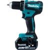 MAKITA Akumuliatorinis gręžtuvas-suktuvas 18V DDF485SFJ 50/25Nm 2×3,0Ah BL