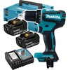 MAKITA Akumuliatorinis gręžtuvas-suktuvas 18V DDF485SFJ 50/25Nm 2×3,0Ah BL