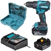 Suktuvas - gręžtuvas Makita DHP490RFX3 18 V 2 x akumulator 3 Ah