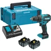 Suktuvas - gręžtuvas Makita DHP490RTJ 18 V 2 x akumulator 5 Ah