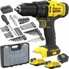 STANLEY suktuvas gręžtuvas SFMCD700D2A, 18V, 2x2Ah + 100 priedų