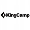 KingCamp Kėdė paplūdimio stovyklavimui žvejybai turistinė sulankstoma KING CAMP juoda pilka