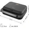 Sumuštinių keptuvas Sumuštinių keptuvė Sencor SSM 2200BK 3 viename (41026414)
