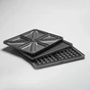 Sumuštinių keptuvas Keptuvas Tiross Keptuvas 3 w 1, 1200W, wymienne įdėklai, gofry kanapki grill, TIROSS TS-9656
