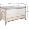 Baby Mix kelioninė lovytė Sparrows smėlio spalvos