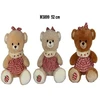 Sun Day Meškiukas M-3899 w sukience 3kol 52cm 177056