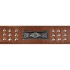 Šuniuko antkaklis Flamingo Sedona ruda 26-31 cm 33 mm