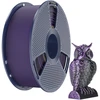 Sunlu PLA+ Silk Dual Color Filament (Juodas and Violetinė)