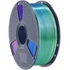 Sunlu PLA+ Silk Tri-Color Filament (mėlynas-žalias-violetinė)