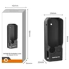 SunnyLife Dėklas apsauginis TPU dangtelis skirtas Dji Osmo Pocket 3 / 4 / 4p / Op4-bht200-b / mėlynas (SB12311)