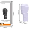 SunnyLife Dėklas Futerał Dėklas Case Osłona Gimbala I Ekranu Do Dji Osmo Pocket 4 / Op4- Z158-p / Rožinė