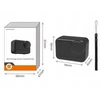 SunnyLife Dėklas Tvirta Obudowowa Dangtis Futeralas Hard Case Insta360 Go Ultra / Gu-sn135-d Kamera Juoda